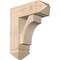 Ekena Millwork Westlake Arts and Crafts Smooth Bracket w/ Offset Brace, Douglas Fir, 7 1/2"W x 20"D x 24"H BKT0806X20X24WTL03SDF - alternate 1